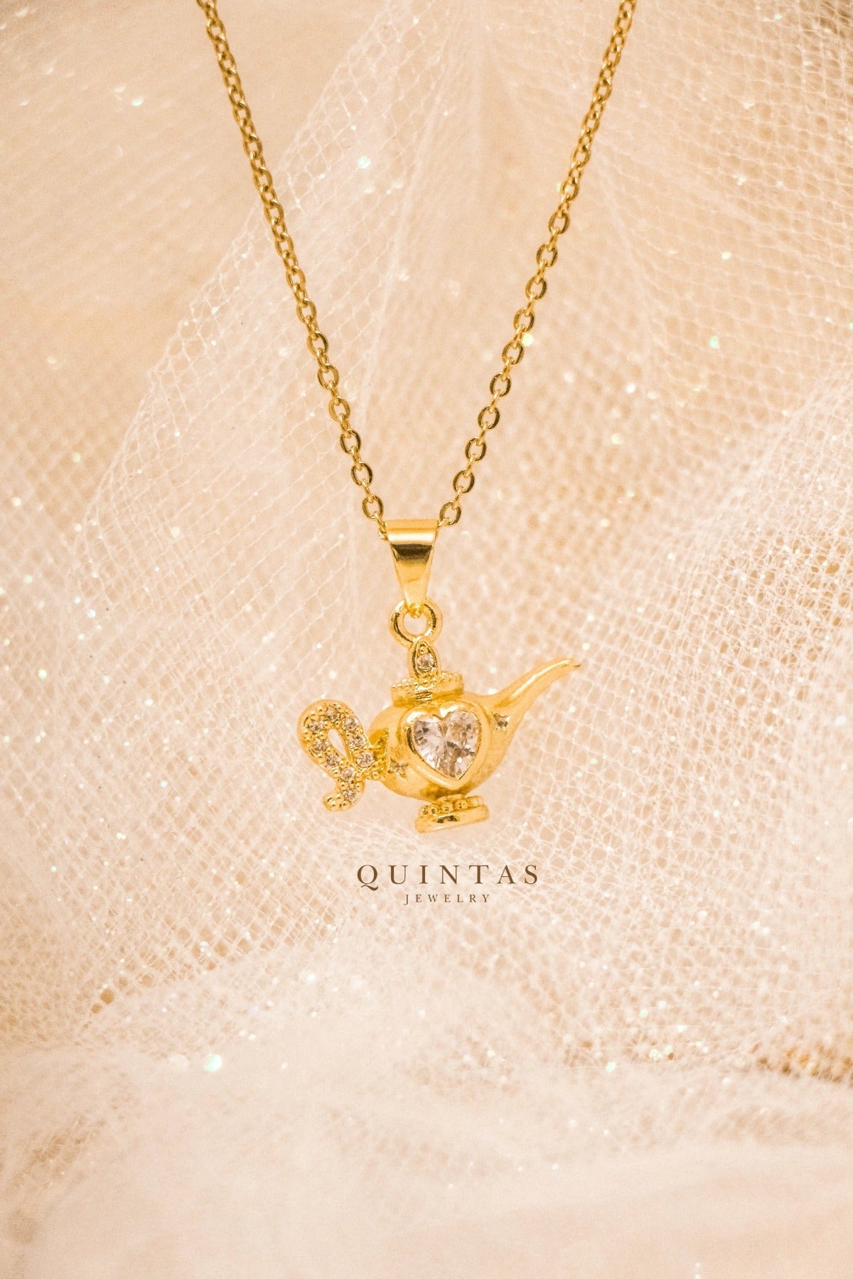 Aladdin Wish Lamp Necklace