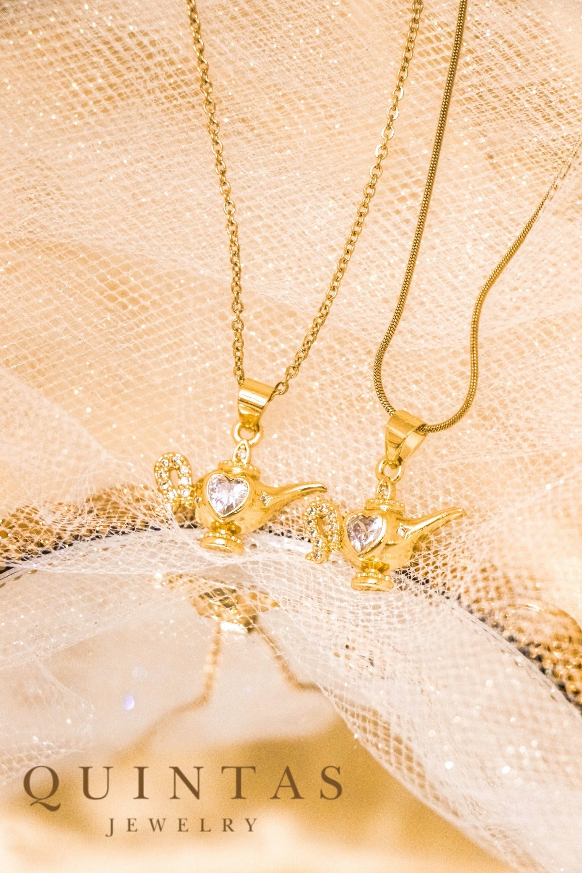 Aladdin Wish Lamp Necklace