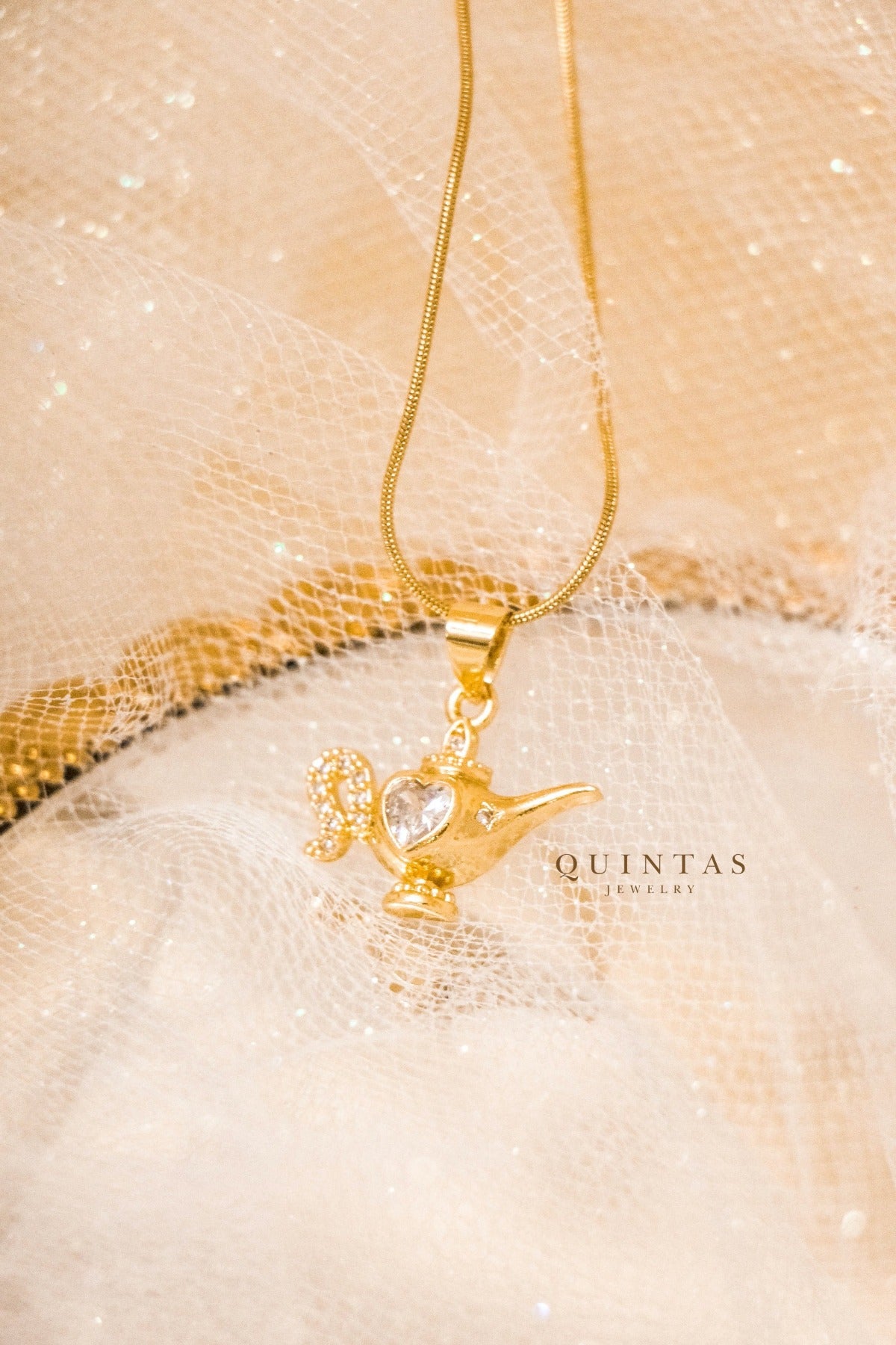 Aladdin Wish Lamp Necklace