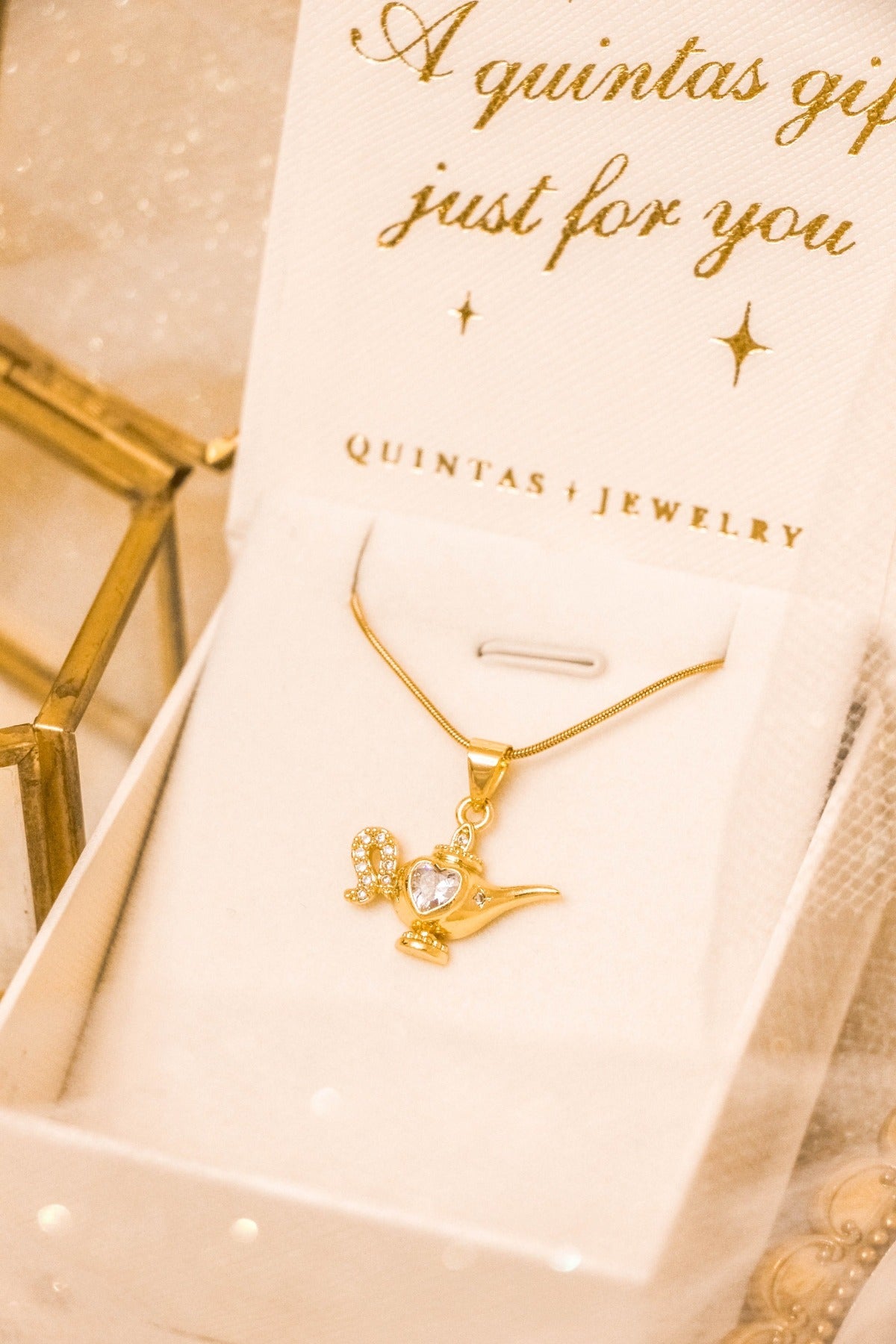 Aladdin Wish Lamp Necklace