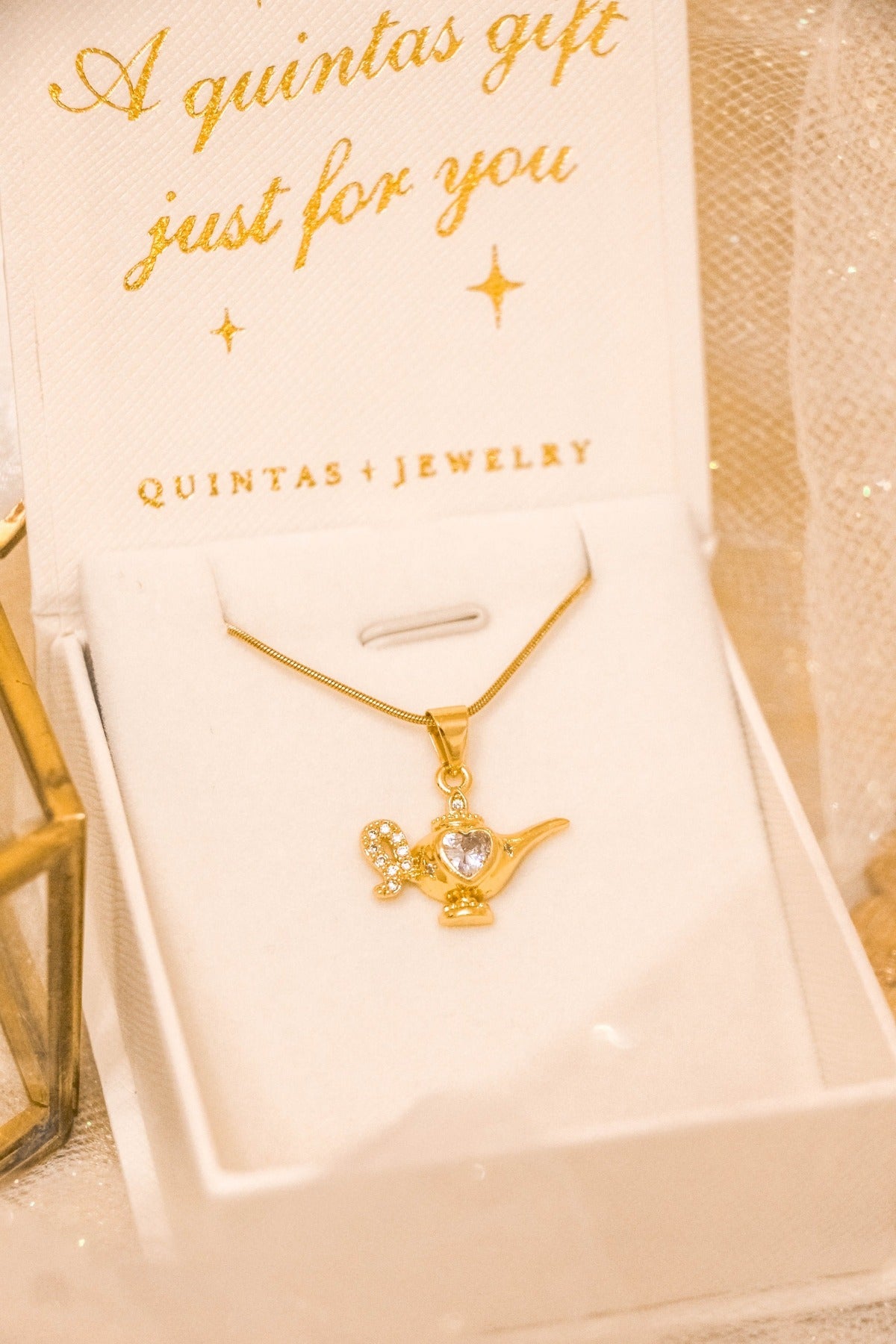 Aladdin Wish Lamp Necklace