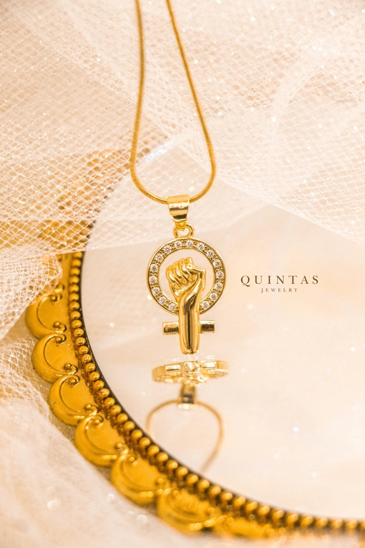 Keep Fighting Necklace