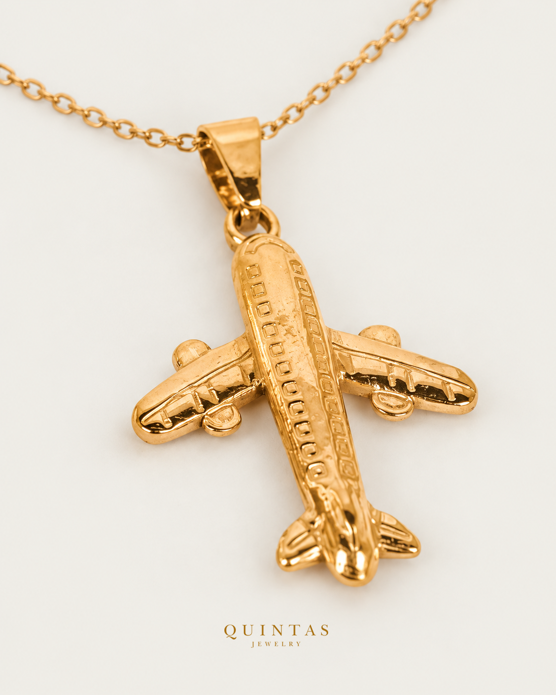 Big Plane Necklace — companion view, canonical brand mark