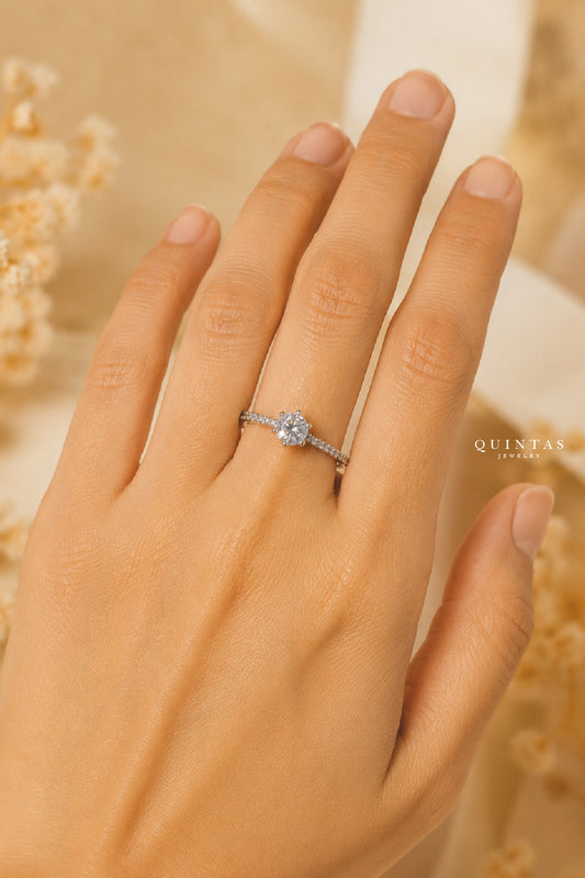 Eternal Promise Silver Ring