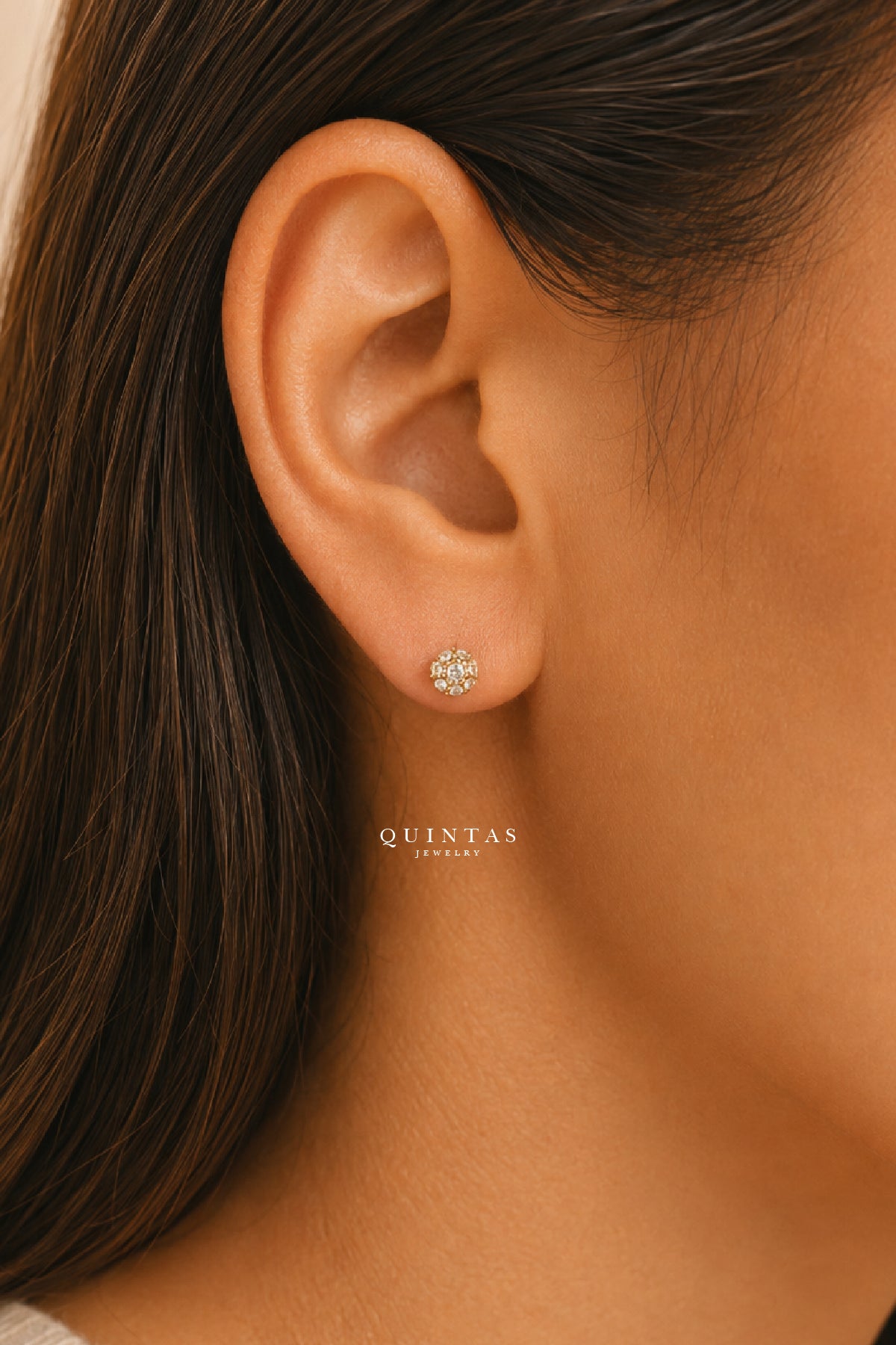 Stardust Flatback Earrings