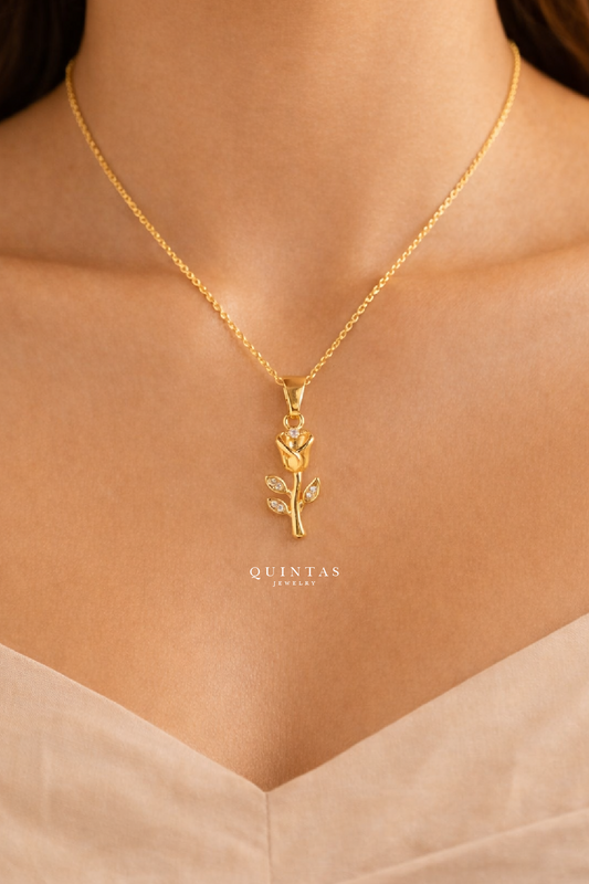 Aurora Tulip Necklace