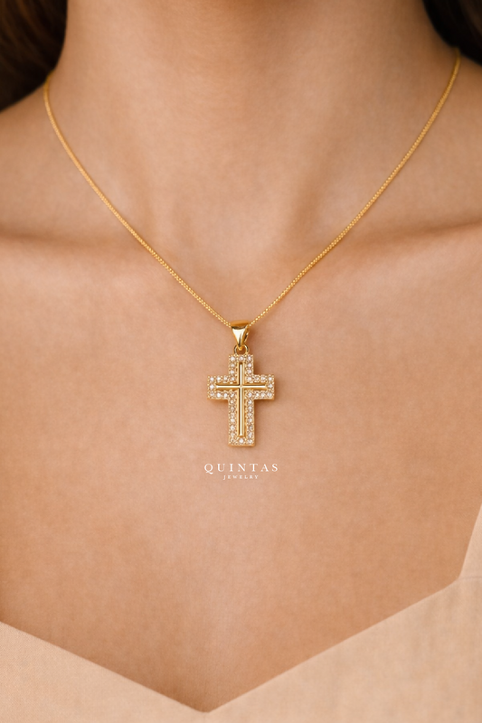 Graceful Cross Necklace