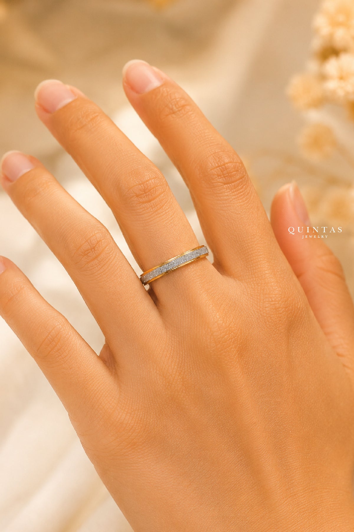 Classic Two-Toned Ring