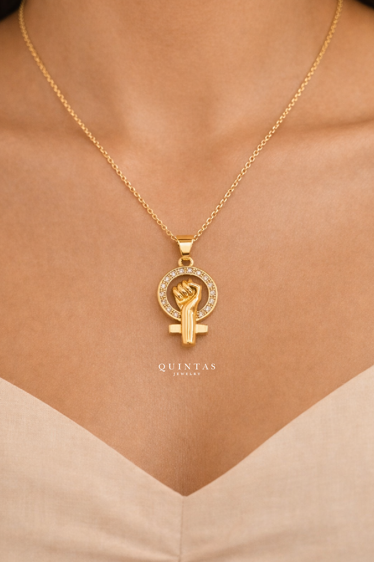 Keep Fighting Necklace