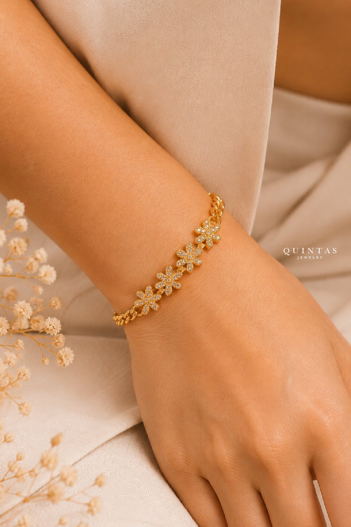 Marielle Flower Bracelet
