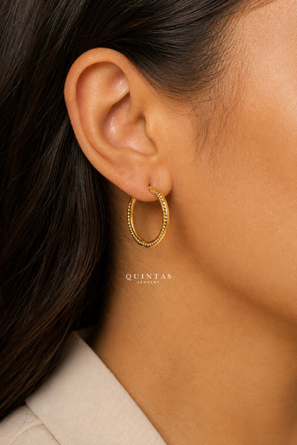 Soleia Hoop Earrings
