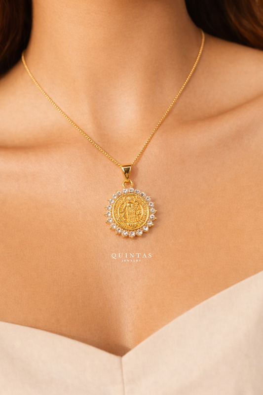 Saint Benedict Radiance Necklace