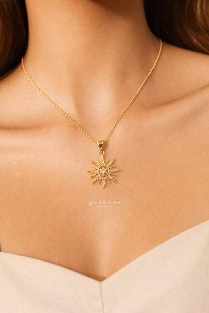 Solara Sun Necklace