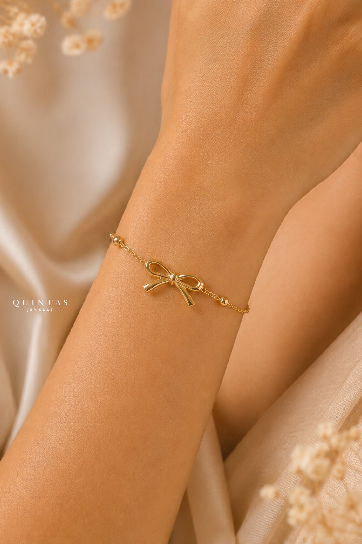 Bow Charm Bracelet