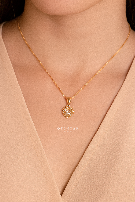 Carmela Heart Necklace