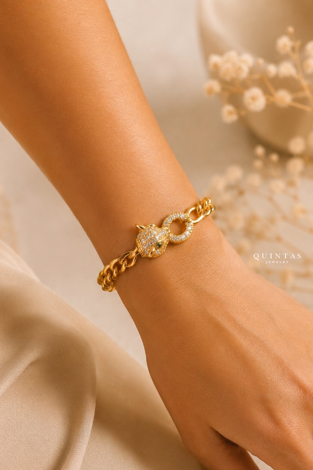 Leona Panther Bracelet