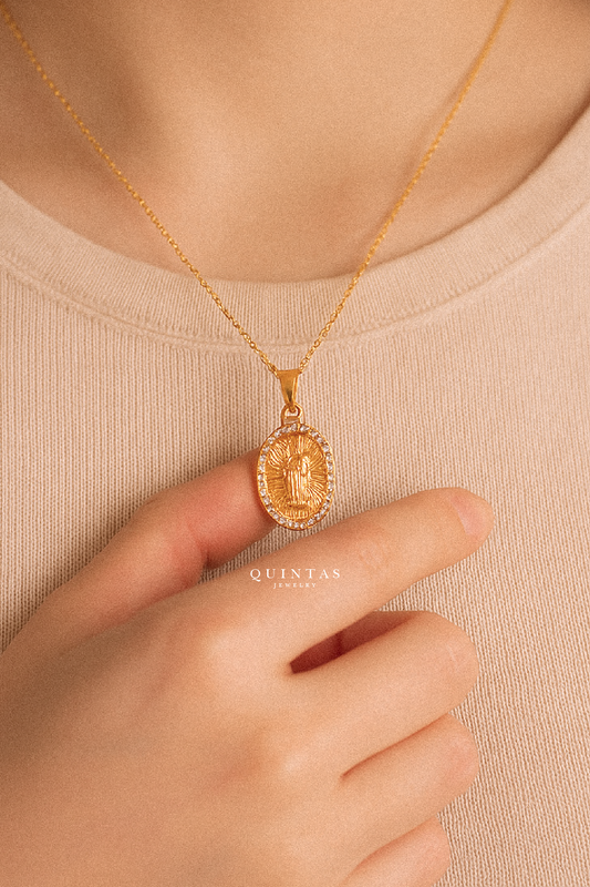 Mama Mary Necklace