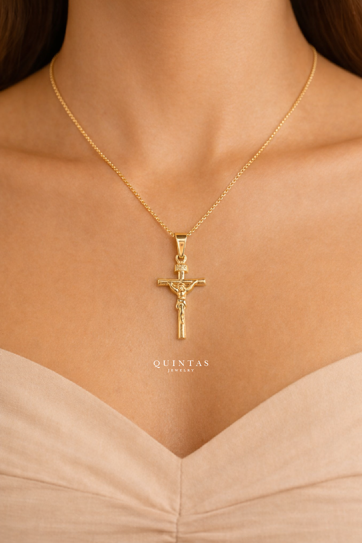 Jesus Crucifix Necklace