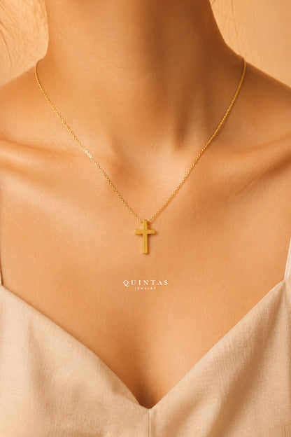 Mini Cross Necklace