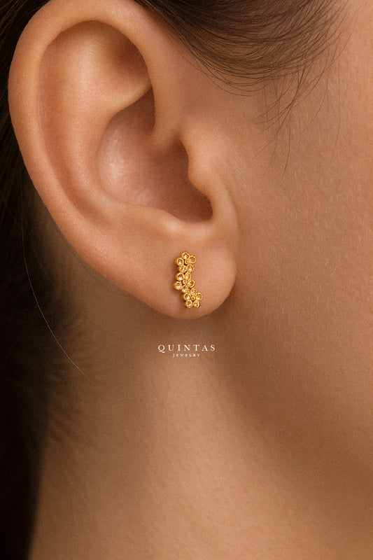 Althea Floral Stud Earrings