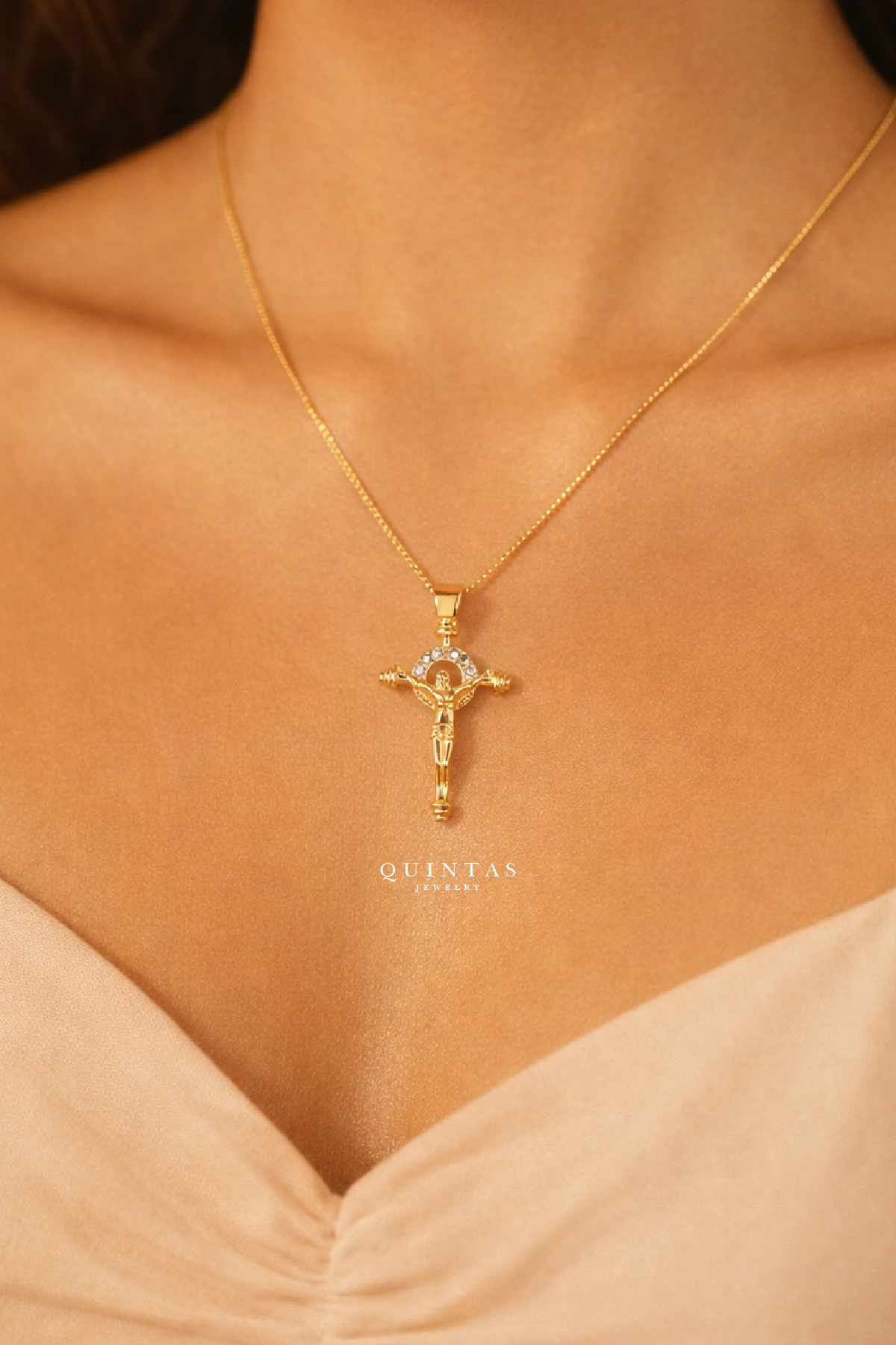 Divine Cross Necklace
