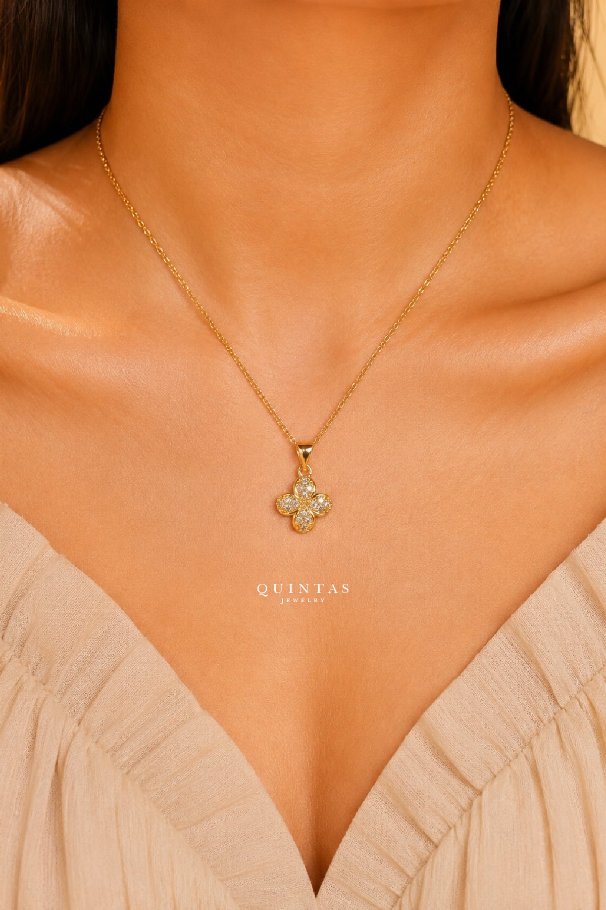 Clover Flower Necklace