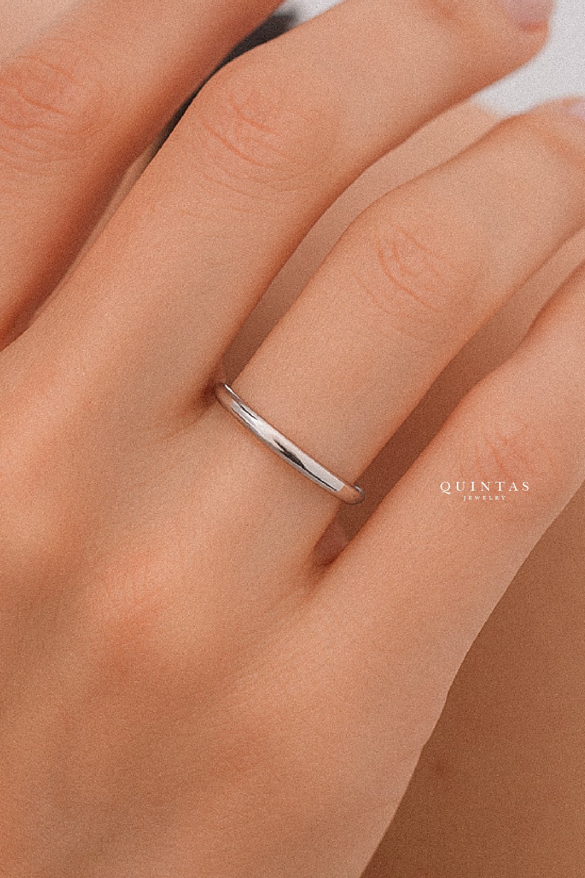 Minimalist Silver Ring