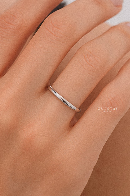 Minimalist Silver Ring