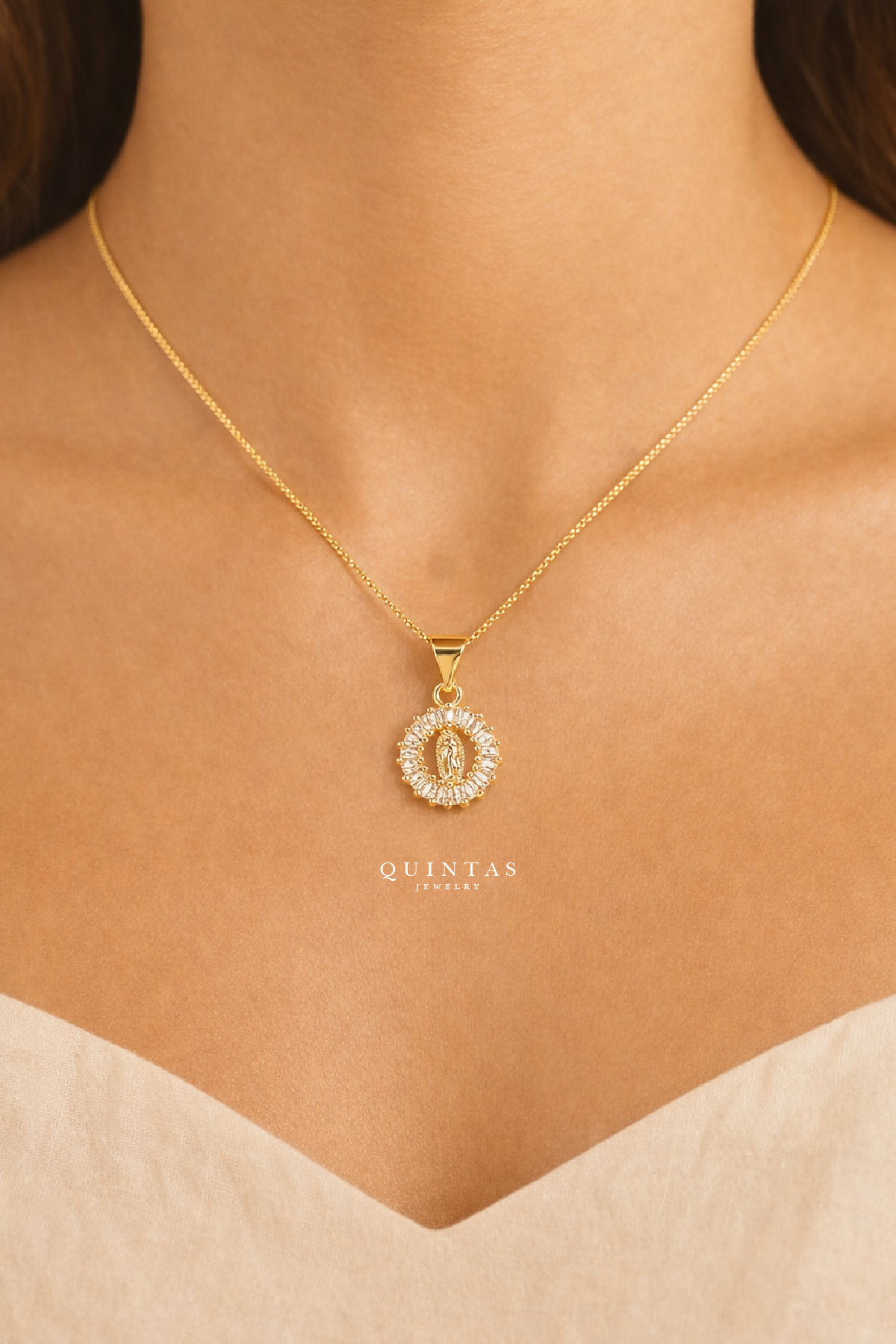 Divine Mary Necklace