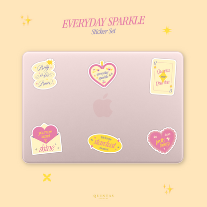 QUINTAS Everyday Sparkle Sticker Set