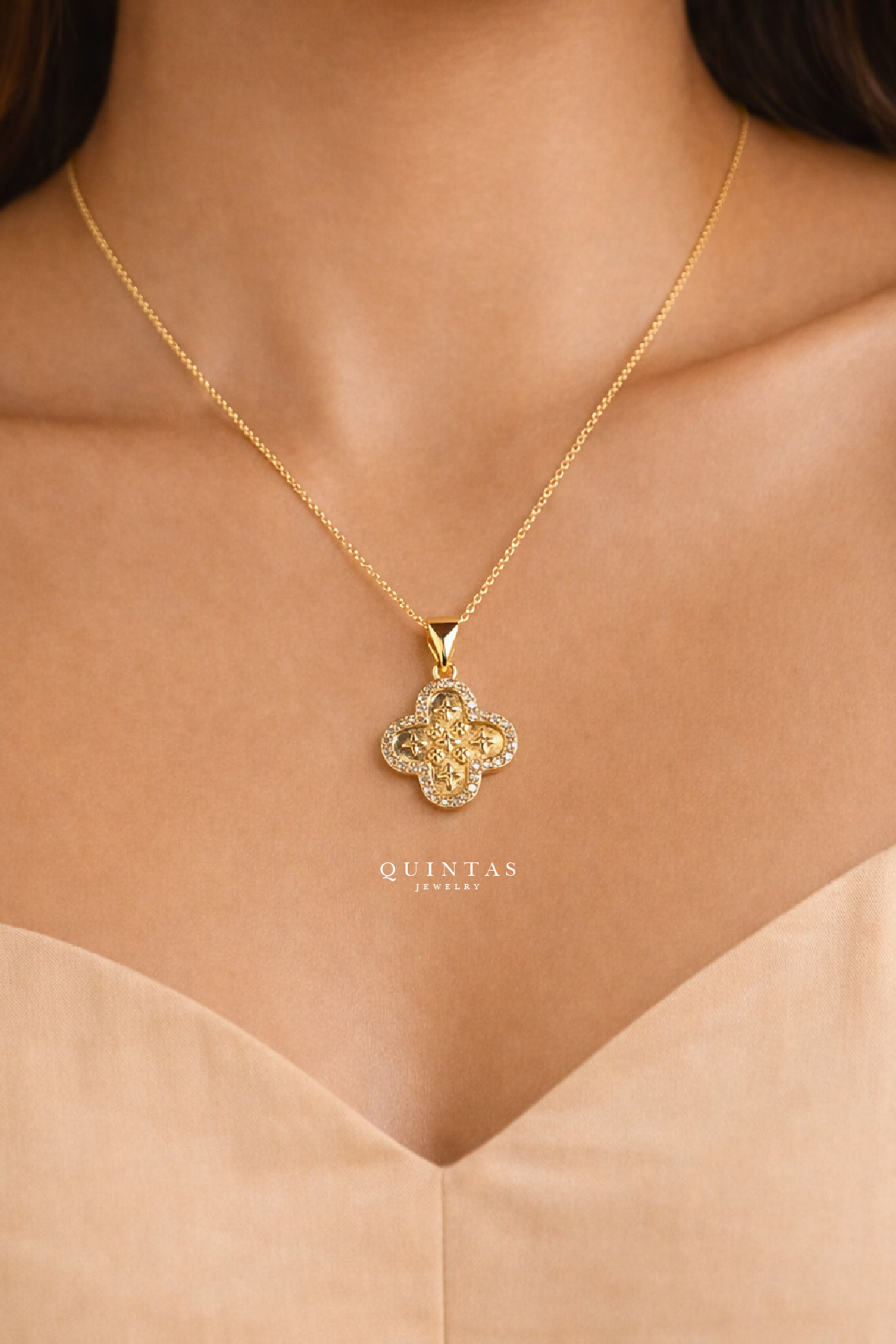 Clover Charm Necklace
