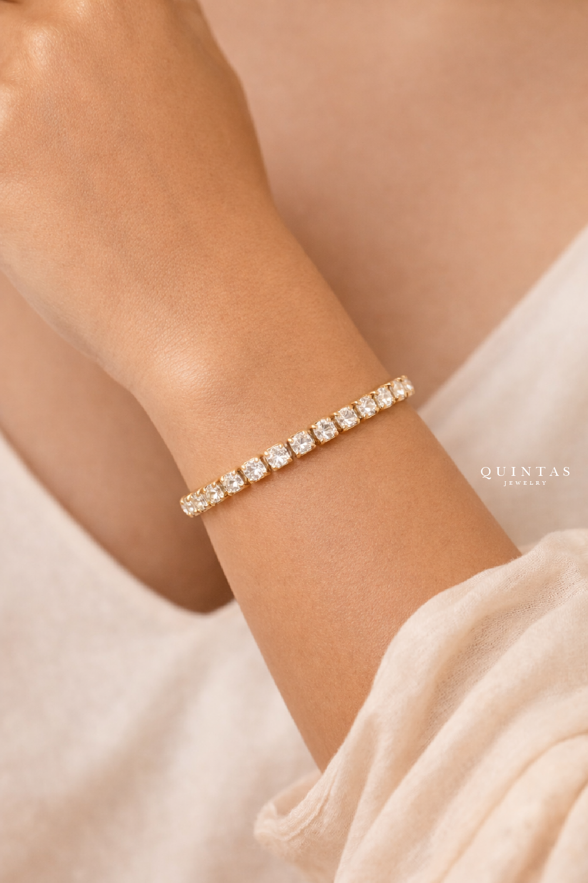 Charlotte Tennis Bracelet