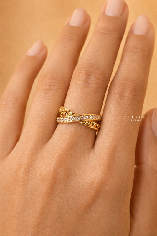 Celeste Weave Ring (Adjustable)