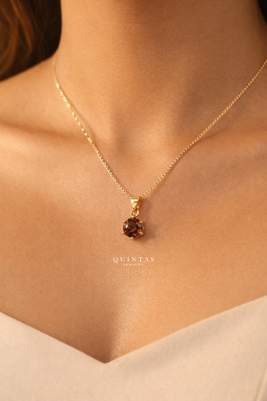 Brilliant Gemstone Necklace