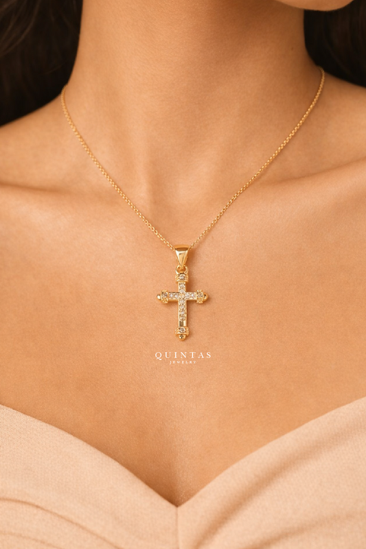 Cross Sparkle Necklace