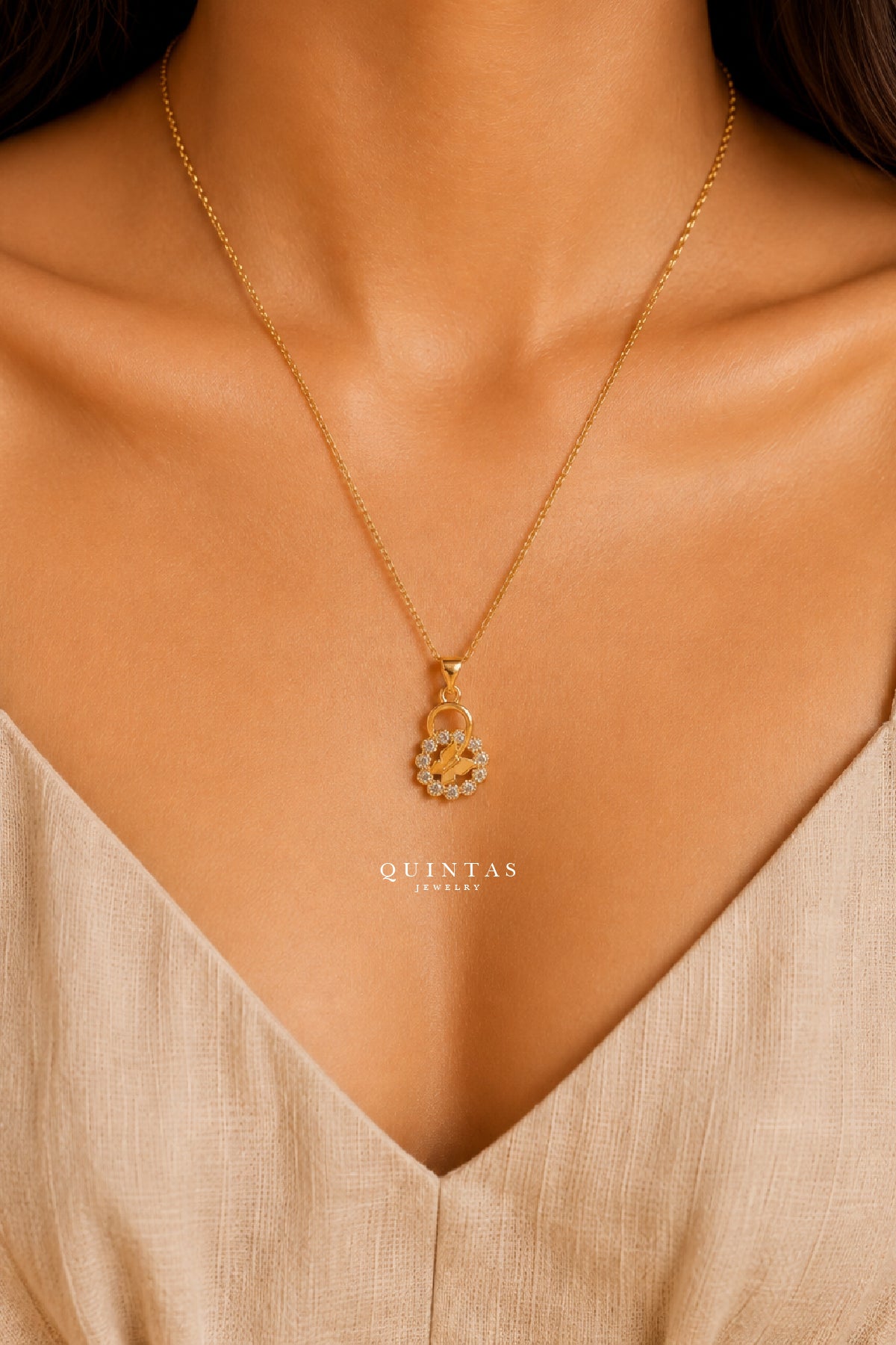 Amelia Butterfly Necklace