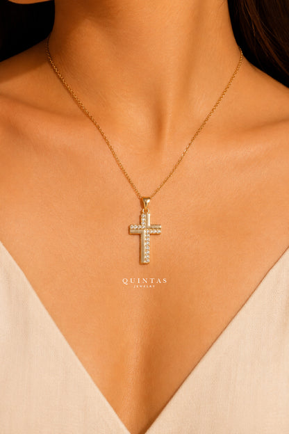 Gabrielle Cross Necklace