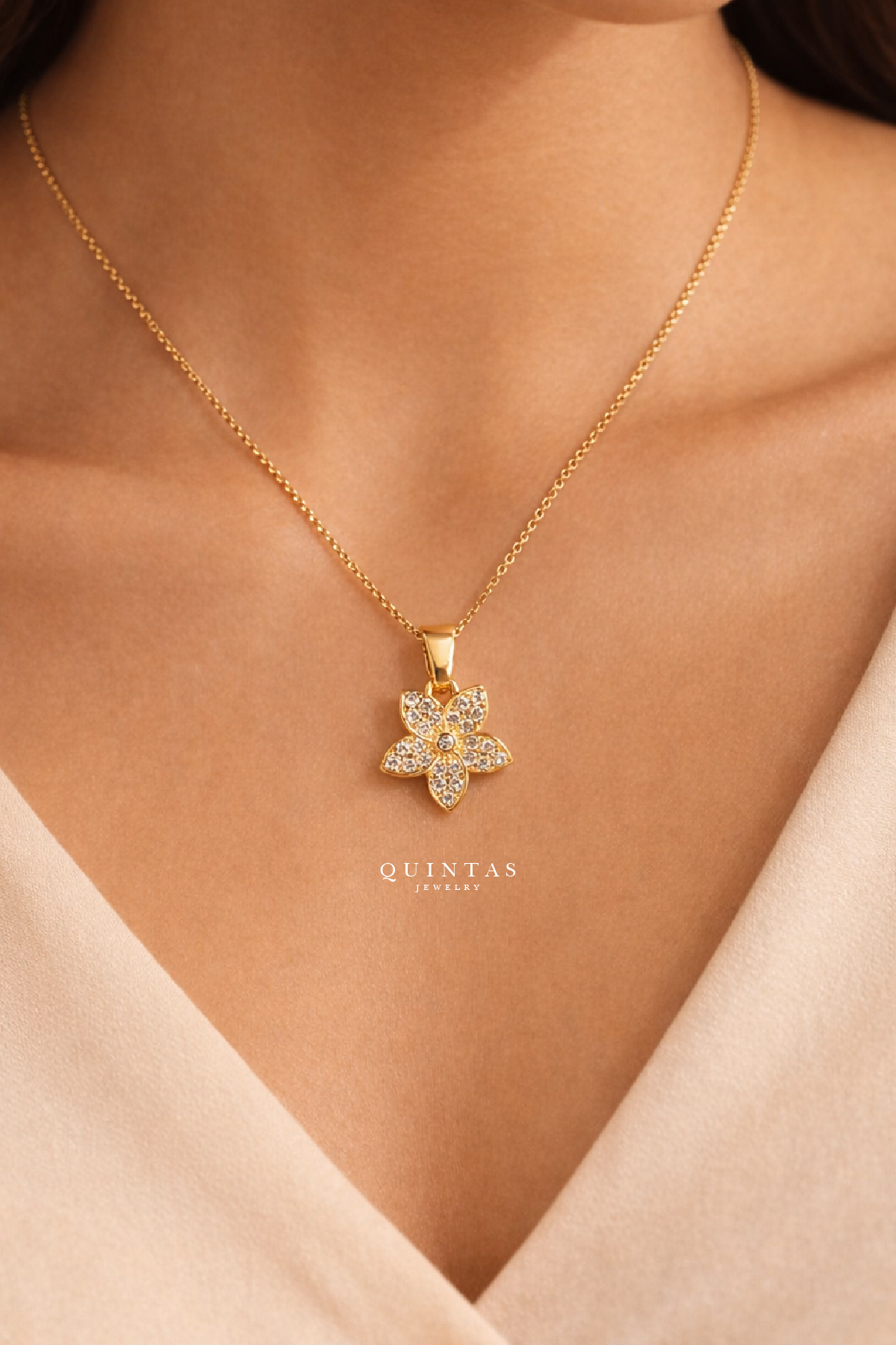 Jasmine Flower Necklace