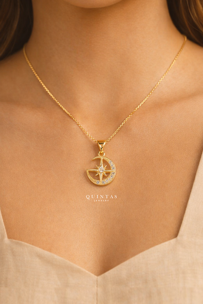 Moonlight Star Necklace