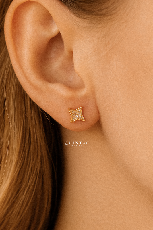 Celestia Star Stud Earrings