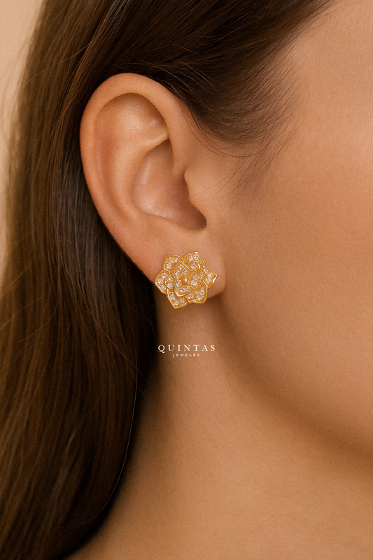 Flora Blossom Stud Earrings