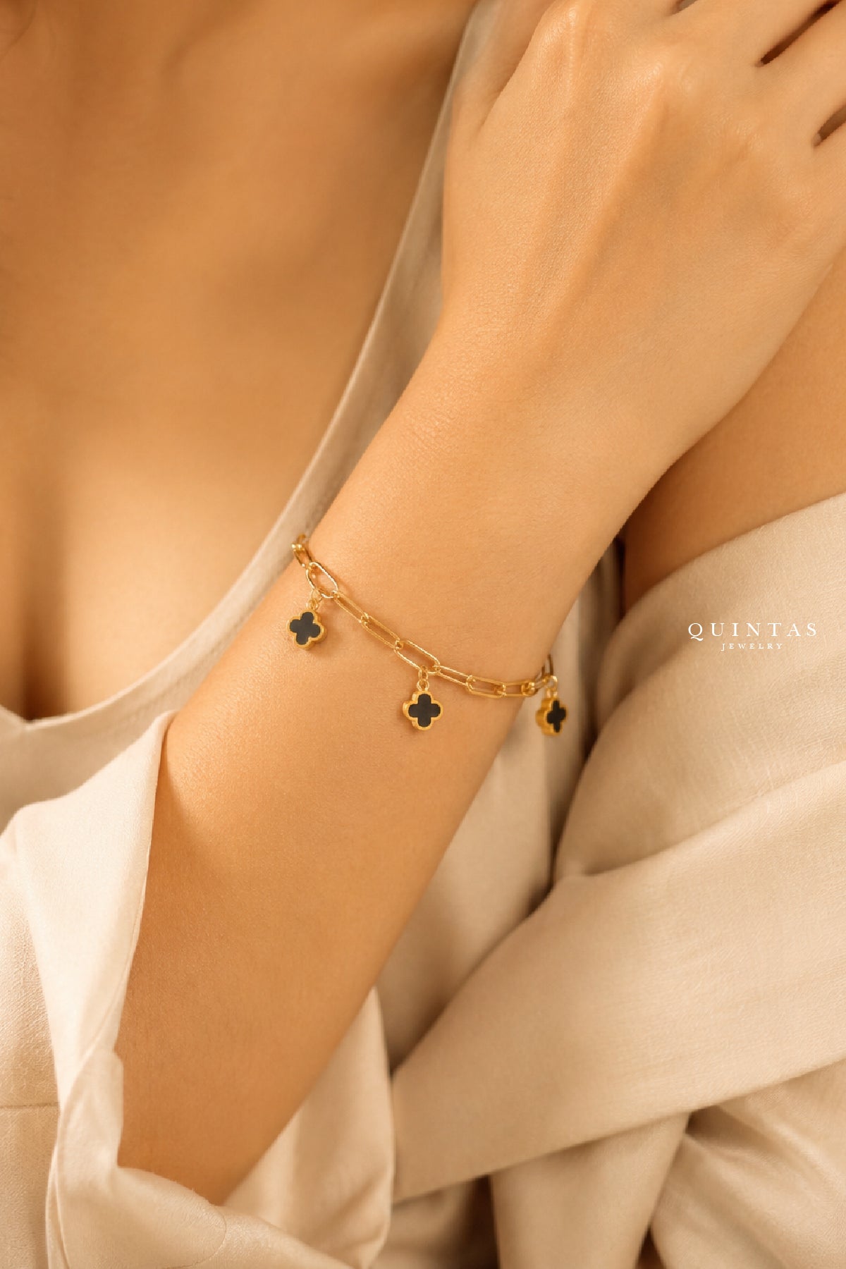 Luna Clover Bracelet