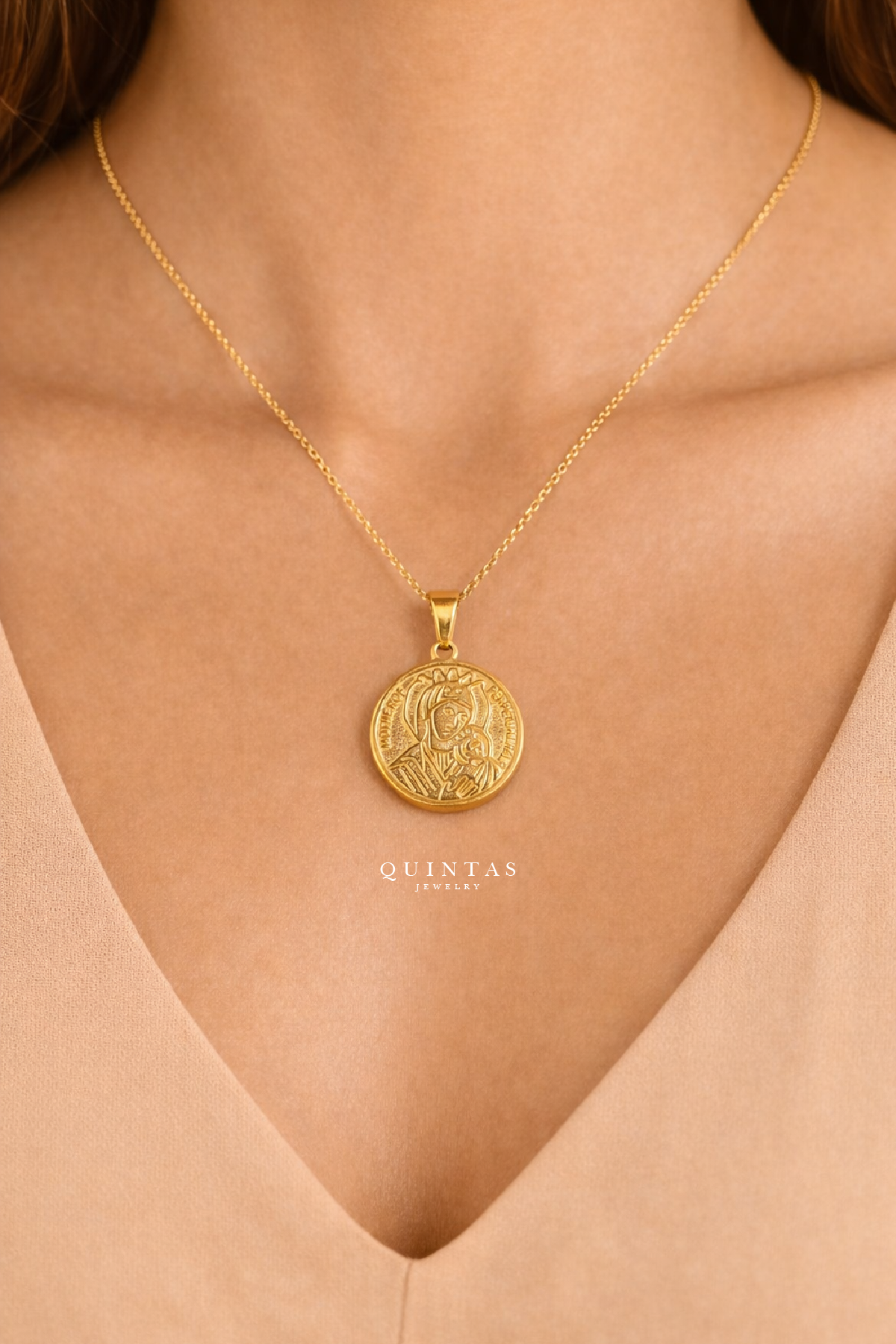 Mother of Perpetual Help Necklace