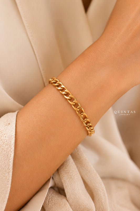 Gold Link Bracelet