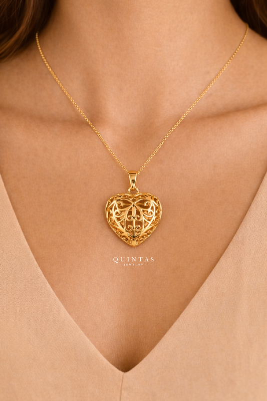 Aster Heart Necklace