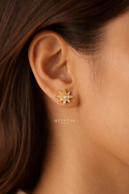 Solana Star Stud Earrings