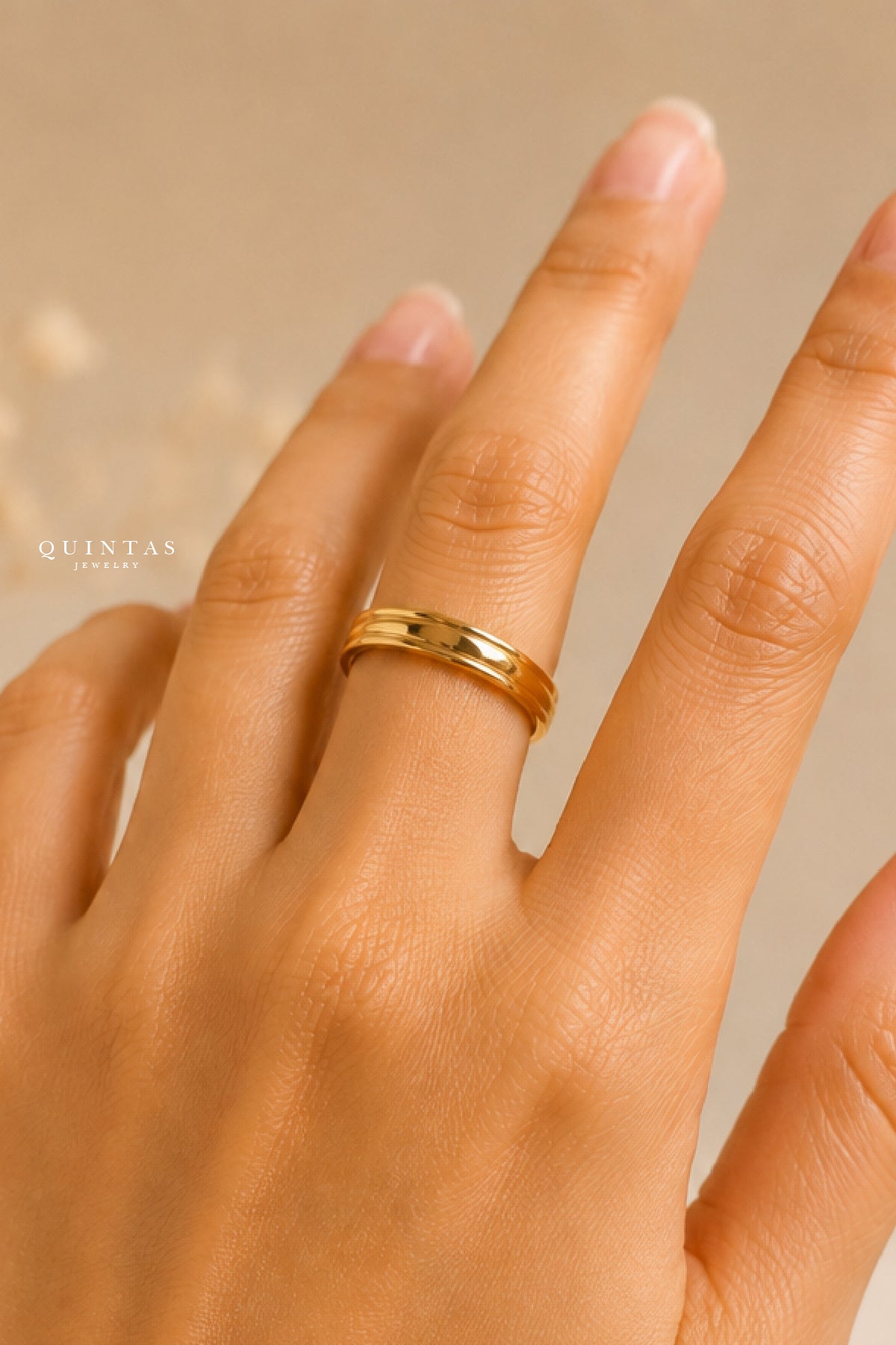 Eternal Gold Band Ring
