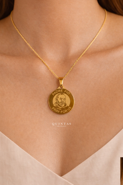 Padre Pio Healing Necklace