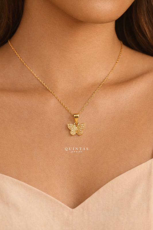 Caroline Butterfly Necklace