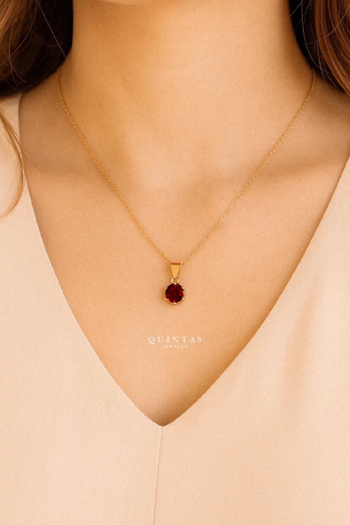 Brilliant Gemstone Necklace